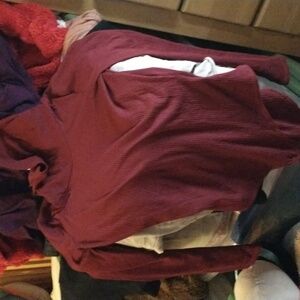 Buegandy Ribbed Turtleneck bodysuit